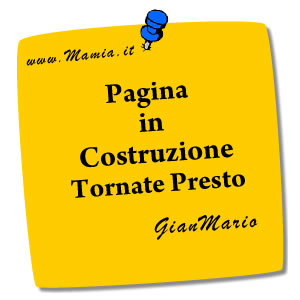 Pagina In Cotruzione