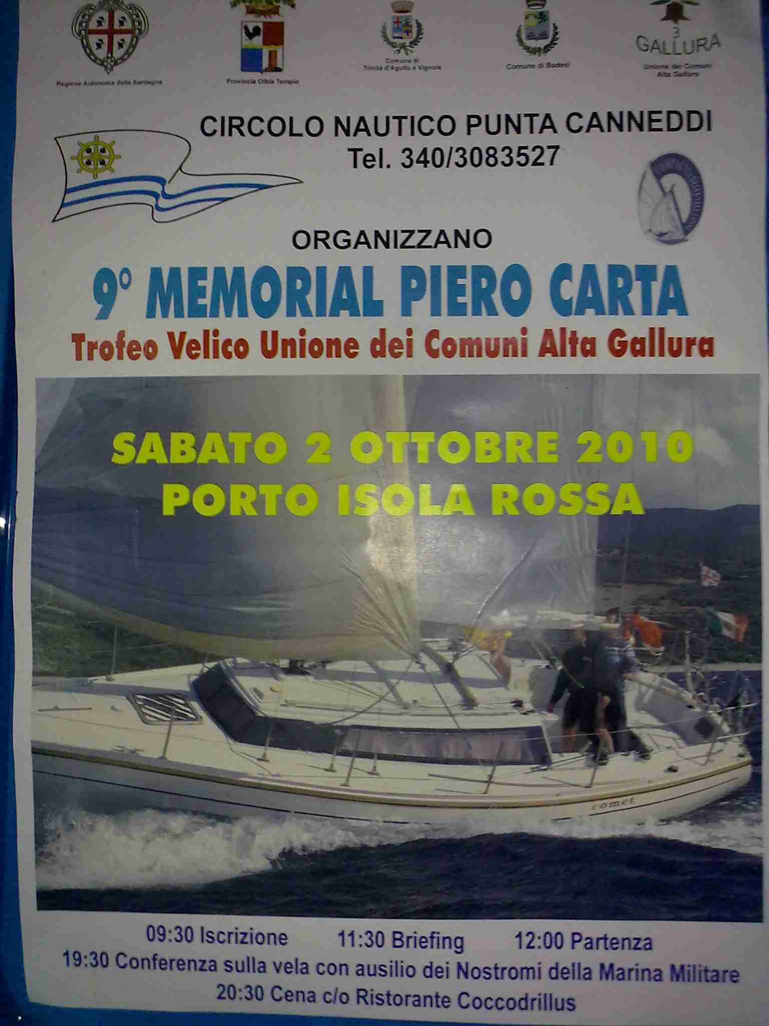 REGATA VELICA 2010 - ISOLA ROSSA - BADESI