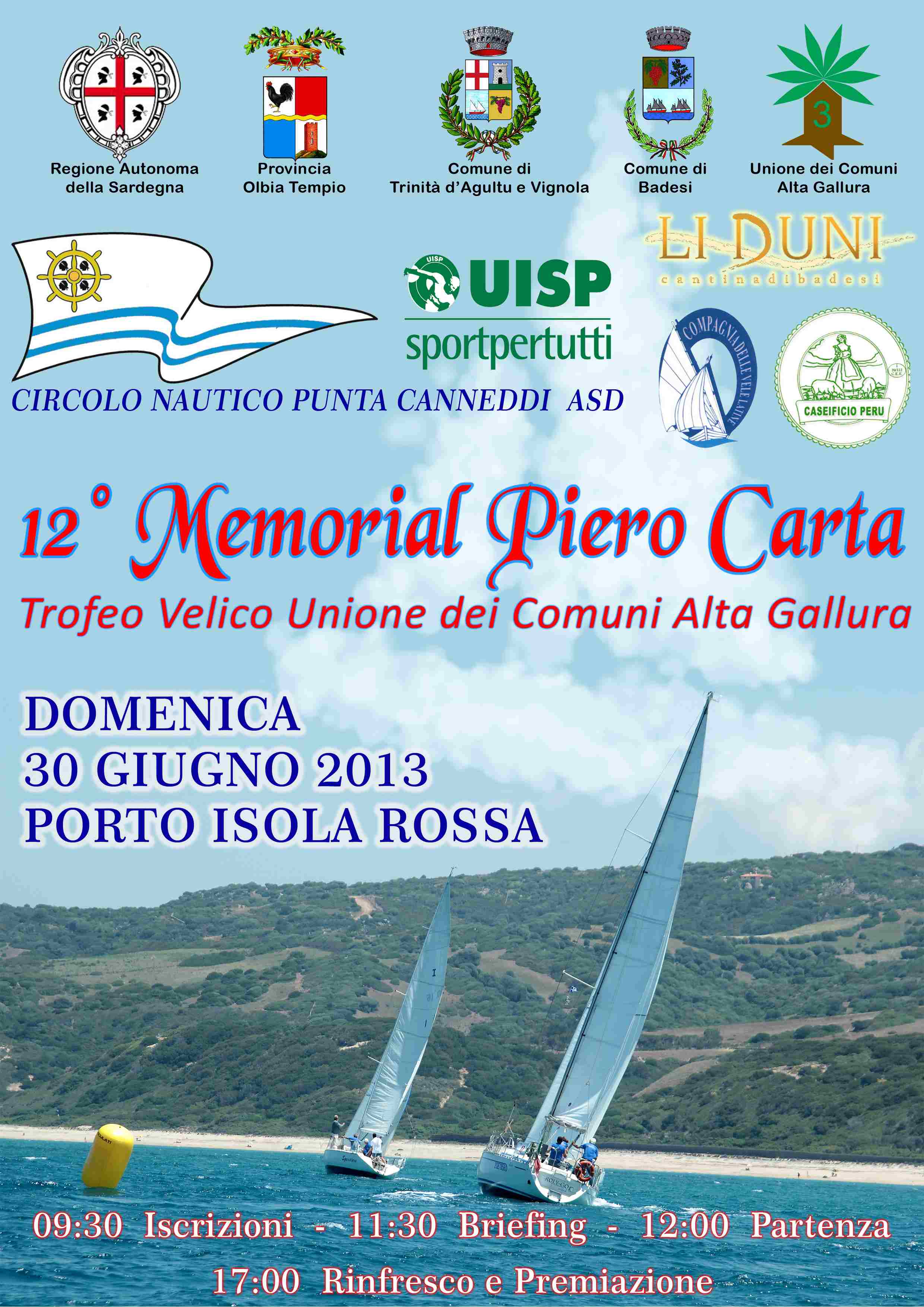 12 MEMORIAL PIERO CARTA REGATA VELICA